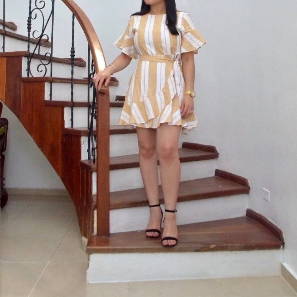 Express Striped Dress